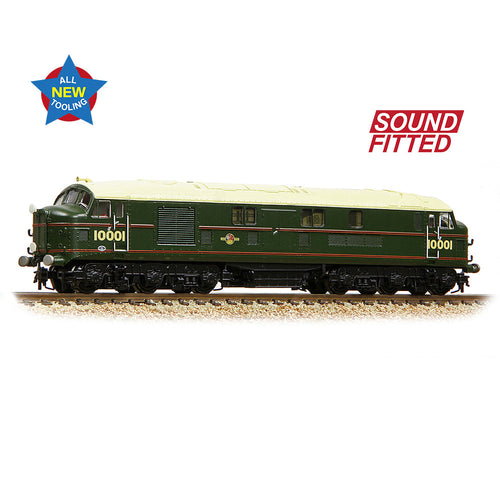 LMS 10001 BR Lined Green (Late Crest)