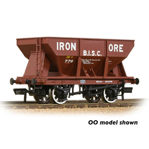 24T Iron Ore Hopper 'B.I.S.C. Iron Ore' Red - Bachmann -373-219