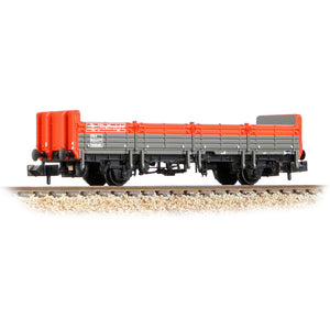 BR OBA Open Wagon Low Ends BR Railfreight Red & Grey