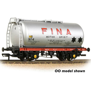 BR 45T TTA Tank Wagon 'Fina' Silver - Bachmann -373-784