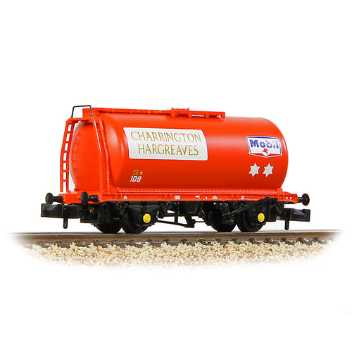 BR 45T Class B TTA Tank Wagon 'Charrington Hargreaves/Mobil' Red