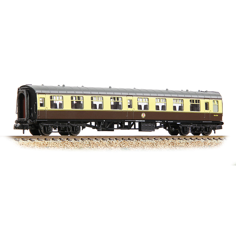 BR Mk1 TSO Tourist Second Open BR (WR) Chocolate & Cream