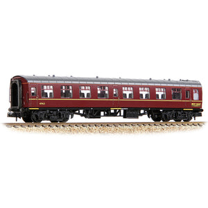 BR Mk1 TSO Tourist Second Open WCRC Maroon