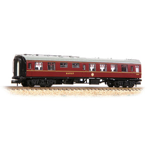 BR Mk1 RMB Restaurant Miniature Buffet BR Maroon - Bachmann -374-107B - Scale N