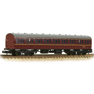 BR Mk1 57ft 'Suburban' S Second BR Maroon - Bachmann -374-271C