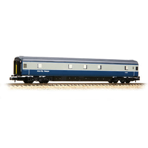 BR Mk3 SLEP Sleeper with Pantry BR Blue & Grey (Inter-City Sleeper) - Bachmann -374-477A - Scale N