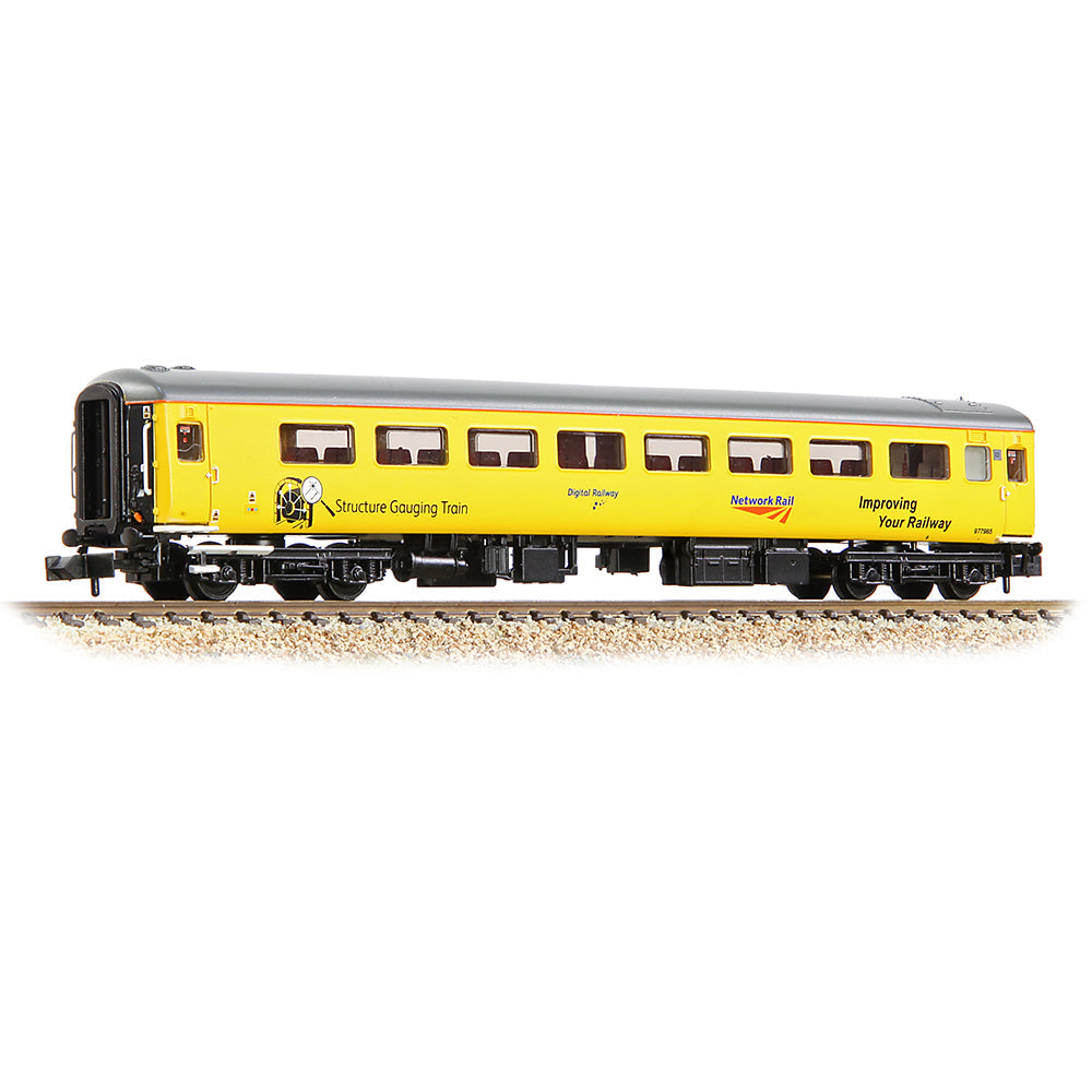 BR Mk2F TSO Tourist Second Open Network Rail Yellow