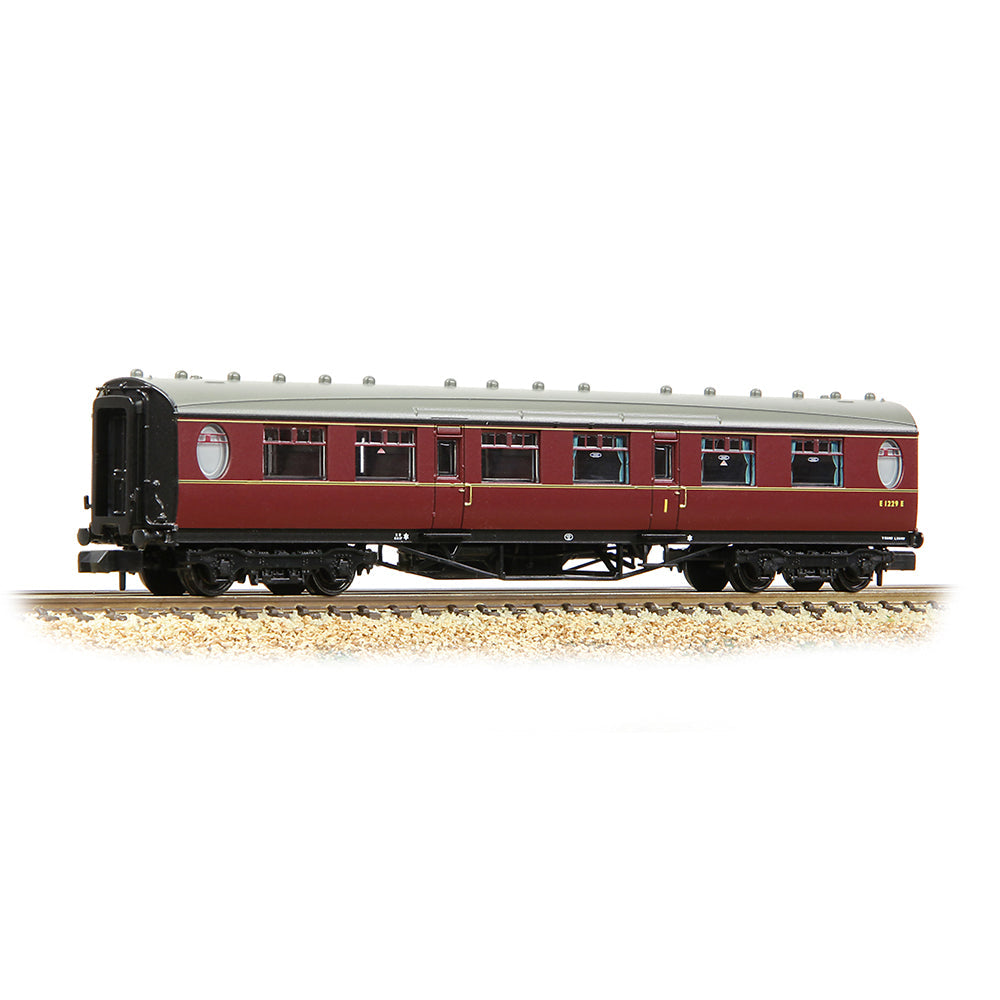 LNER Thompson Composite Corridor BR Maroon