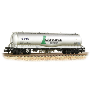 JPA Bogie Cement Tank Wagon VTG 'Lafarge Cement' Silver - Bachmann -377-675B