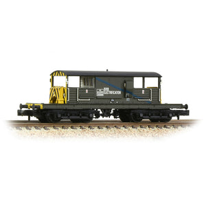 SR 25T 'Queen Mary' Brake Van BR Departmental Olive Green - Bachmann -377-878