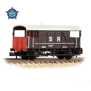 SE&CR 25T 'Dance Hall' Brake Van SR Brown