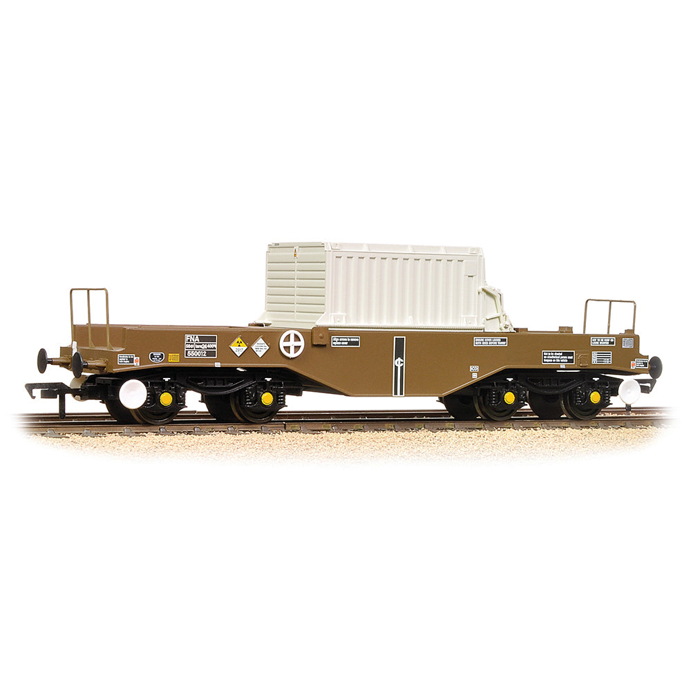 BR FNA Nuclear Flask Wagon Flat Floor with Flask