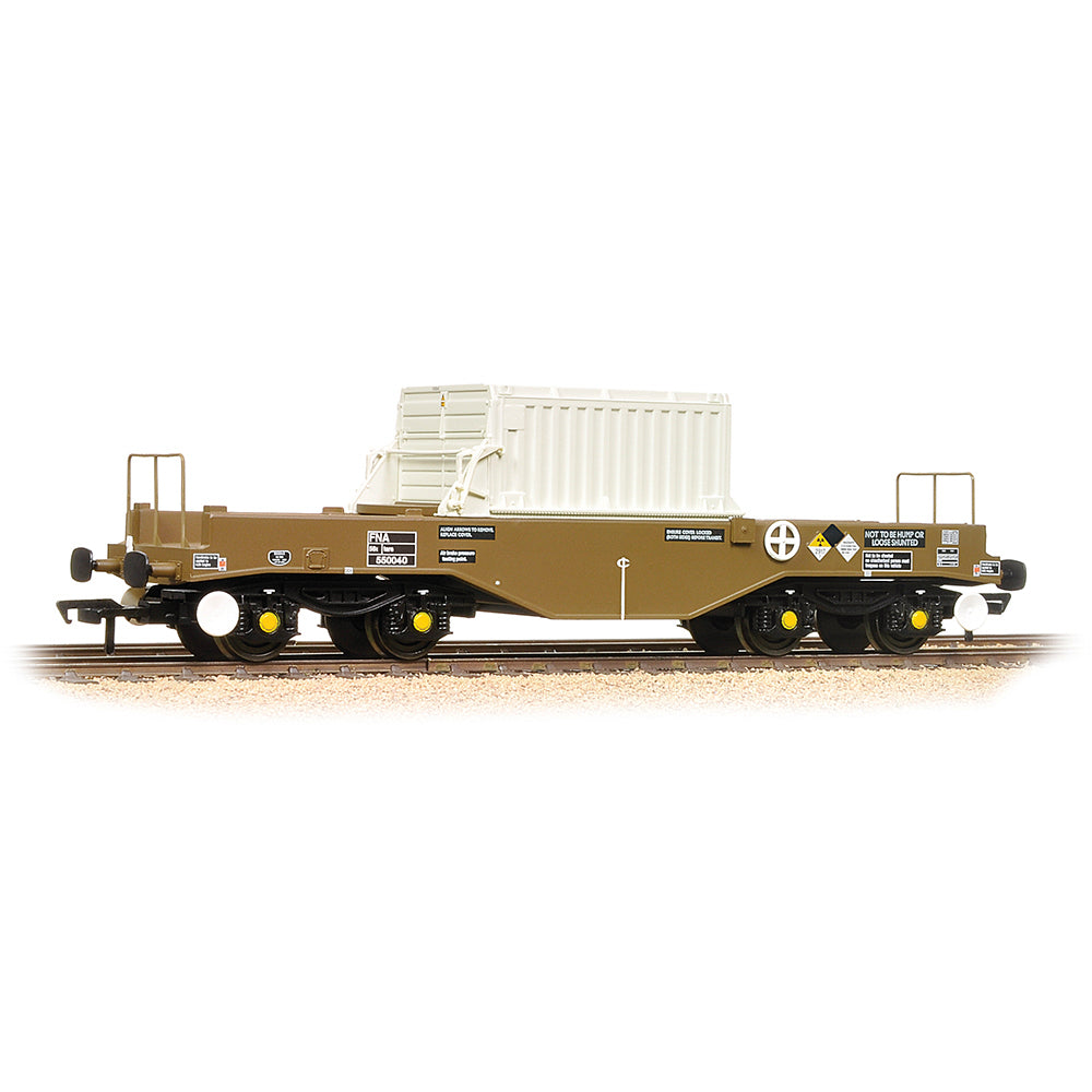 BR FNA Nuclear Flask Wagon Sloping Floor with Flask