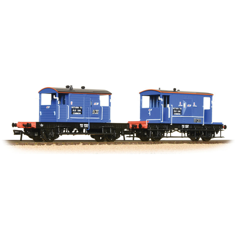 BR 20T & SR 25T 'Pill Box' Brake Van 2-Pack BR Network SouthEast