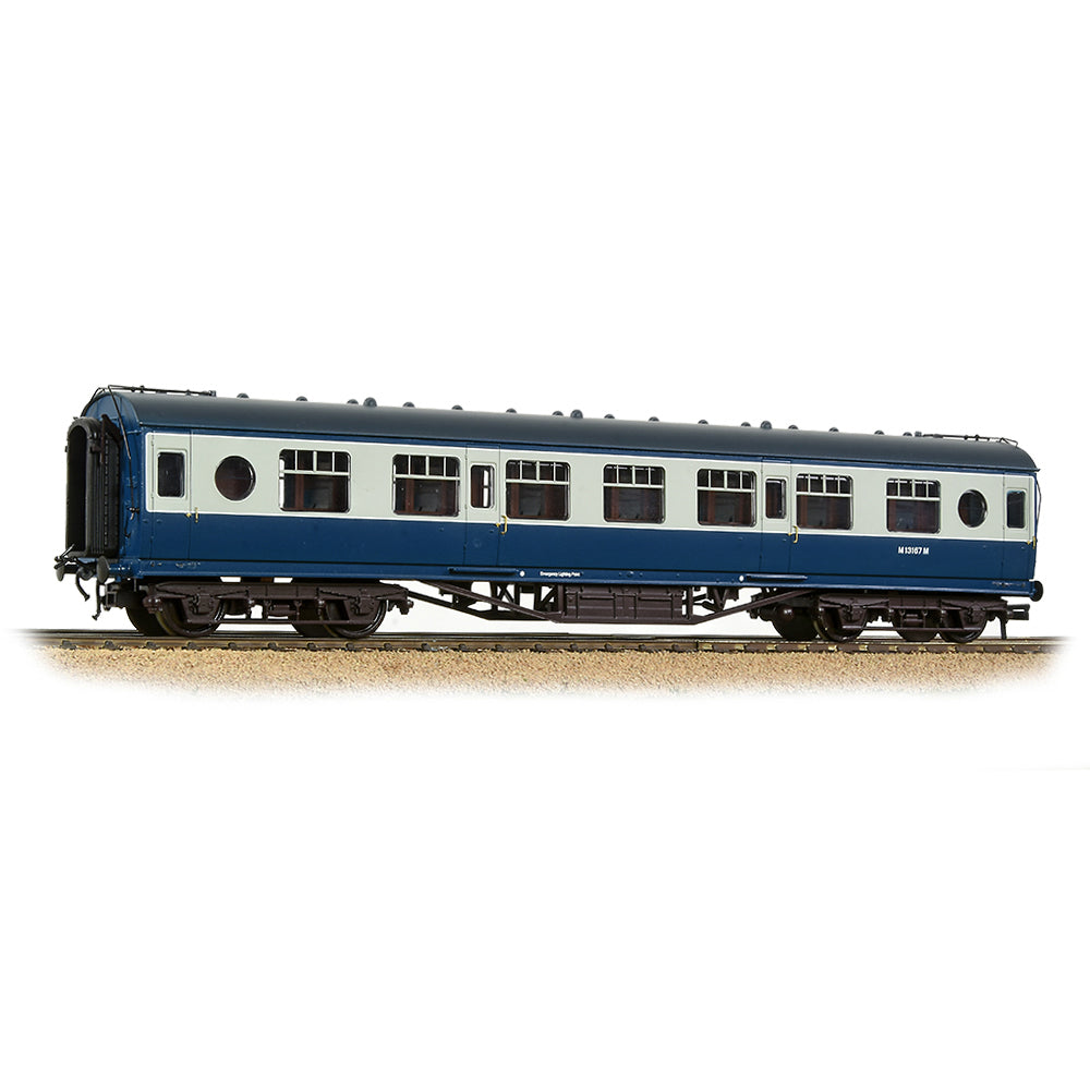 LMS 57ft 'Porthole' Second Corridor BR Blue & Grey