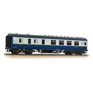 LMS 57ft 'Porthole' Brake Second Corridor BR Blue & Grey