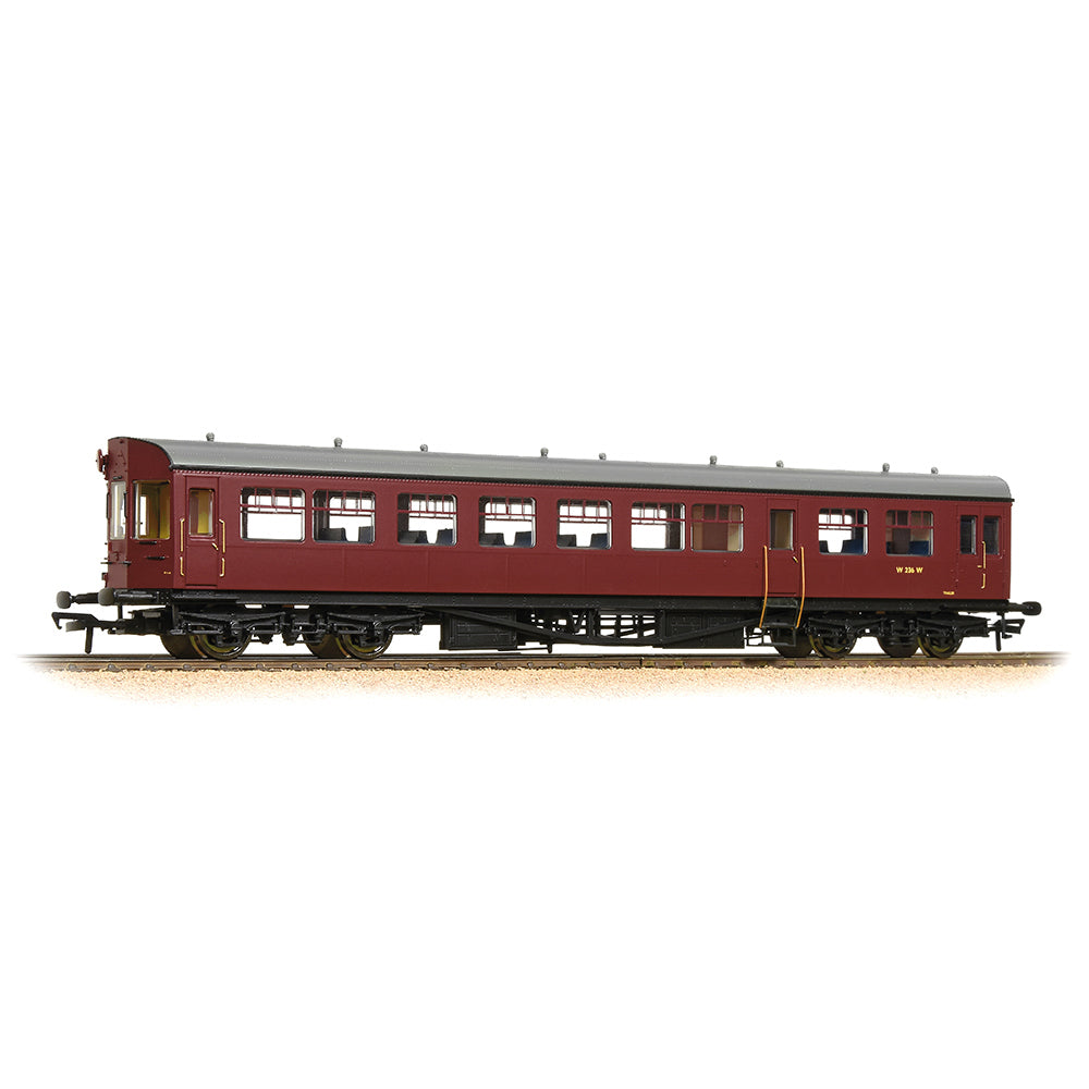 GWR Hawksworth Auto-Trailer BR Maroon