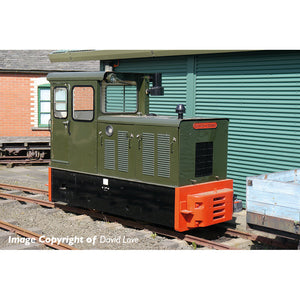 Baguley-Drewry 70hp Diesel Green - Bachmann -392-026