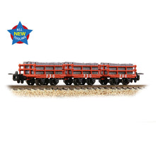 Load image into Gallery viewer, Dinorwic Slate Wagons with sides 3-Pack Red [WL]
