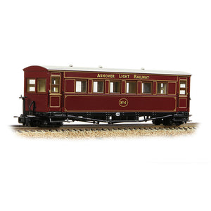 Gloucester Bogie Coach Ashover L.R. Crimson No.4