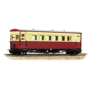 Gloucester Bogie Coach Lincolnshire Coast L.R. Crimson & Cream