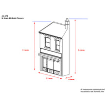 Load image into Gallery viewer, Low Relief Balti Towers - Bachmann -42-279
