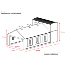 Load image into Gallery viewer, Lucston Steam Engine Shed - Bachmann -44-0114
