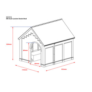 Lucston Goods Shed - Bachmann -44-0116