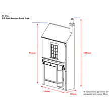 Load image into Gallery viewer, Low Relief Lucston Book Shop - Bachmann -44-0121
