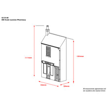 Load image into Gallery viewer, Low Relief Lucston Pharmacy - Bachmann -44-0140
