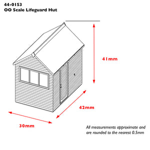 Lifeguard Hut - Bachmann -44-0153