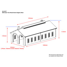 Load image into Gallery viewer, Two Road Stone Engine Shed - Bachmann -44-0157
