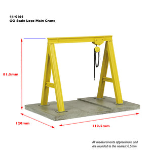 Loco Maintenance Crane - Bachmann -44-0164 - Scale OO