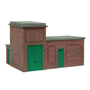 Lineside Brick Substation Green