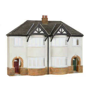 Low Relief 1930s Semi Detached Houses