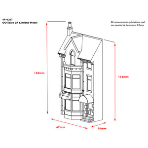 Low Relief Lindene Hotel - Bachmann -44-0207