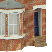 Load image into Gallery viewer, Low Relief Left Hand Bay Terrace Blue - Bachmann -44-0213B - Scale
