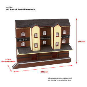 Low Relief Bonded Warehouse - Bachmann -44-204