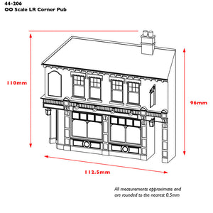 Low Relief Corner Pub - Bachmann -44-206