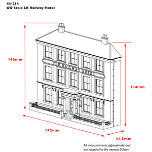 Low Relief Railway Hotel - Bachmann -44-214