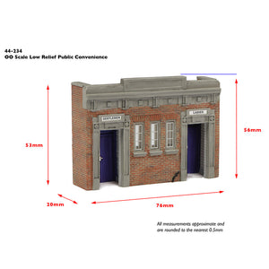 Low Relief Public Convenience - Bachmann -44-234