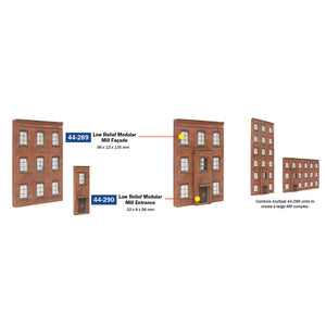 Low Relief Modular Mill FaÃ§ade - Bachmann -44-289