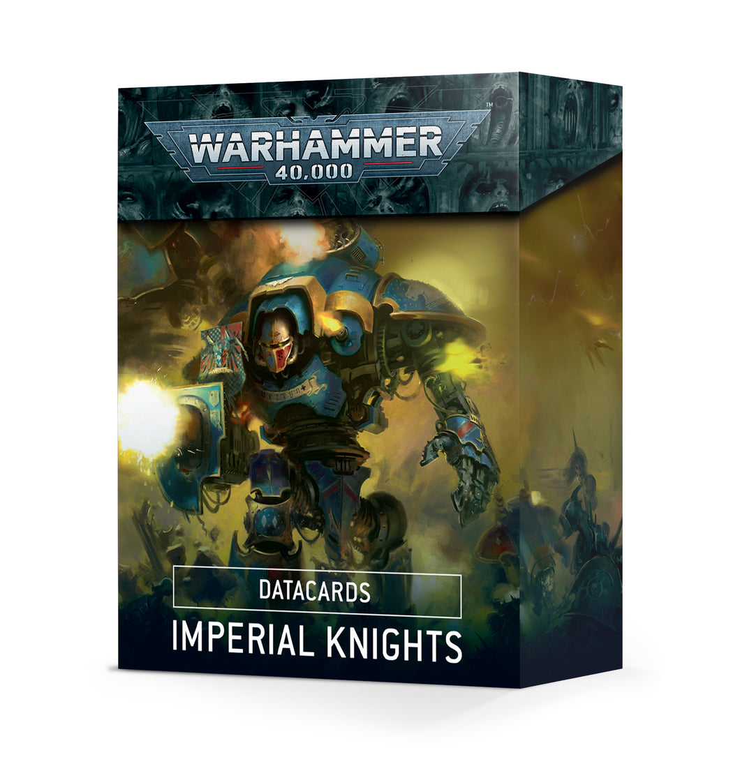 DATACARDS: IMPERIAL KNIGHTS (ENGLISH) - 40k - gw-54-03