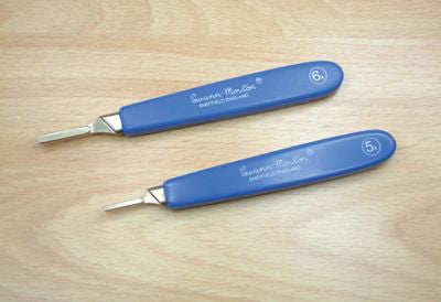 NO 6A SCALPEL HANDLE & BLADES