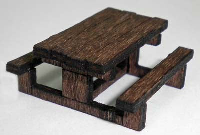 OOPT1 OO GAUGE PICNIC TABLES KIT