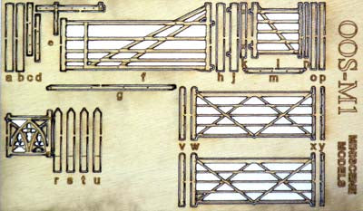 OOSM1 WOODEN RURAL GATES