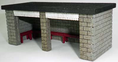 OOST2 OO GAUGE STONE BUILT WAITING ROOM KIT