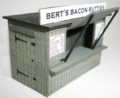 OOST3 OO GAUGE BACON BUTTY HUT KIT