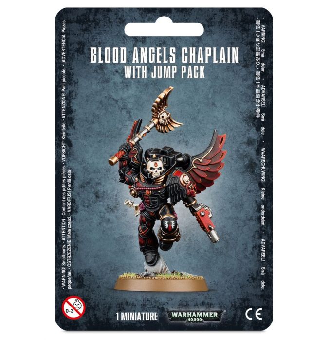 BLOOD ANGELS CHAPLAIN WITH JUMP PACK - 40k - gw-41-17