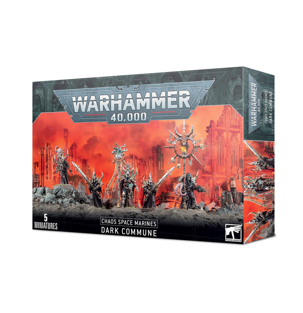 CHAOS SPACE MARINES: DARK COMMUNE - 40k - gw-43-87